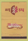Matchbook Cover - Stevens Hotel Chicago IL Park Row WEAR 40 Strike