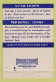 Matchbook Cover - Northwestern National Bank Philadelphia PA 40 Strike