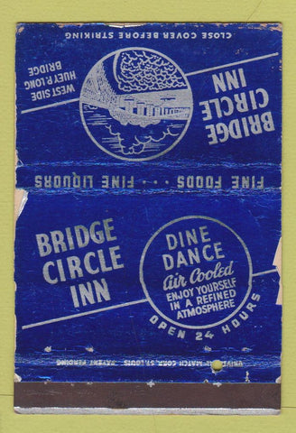 Matchbook Cover - Bridge Circle Inn WORN 40 Strike