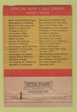 Matchbook Cover - Cleveland Worm Gear Speed Reducers OH 40 Strike