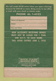 Matchbook Cover - Home Mutual Federal Savings Loan Pittsburgh PA WEAR 40 Strike