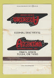 Matchbook Cover - Argentina Steak House Tulsa OK WORN STAINED 40 Strike
