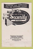 Matchbook Cover - Feldser Printing Office Supply Lancaster PA WEAR 40 Strike