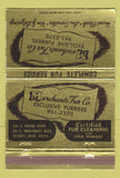 Matchbook Cover - Merchants Fur Detroit MI girlie 40 Strike