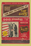 Matchbook Cover - Fellenz Coal Milwaukee WI girlie WEAR 40 Strike