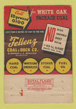 Matchbook Cover - Fellenz Coal Milwaukee WI girlie WEAR 40 Strike