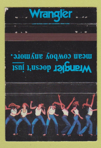 Matchbook Cover - Wrangler Jeans girlie WEAR 40 Strike