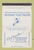 Matchbook Cover - Universal Match Carl Jacobson Kansas City MO WEAR 40 Strike