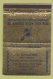 Matchbook Cover - Universal Match George Heyl Baltimore MD 40 Strike