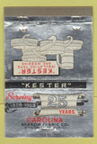 Matchbook Cover - Kester Insulating Tape Fabric Winston Salem NC WEAR 40 Strike