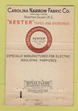 Matchbook Cover - Kester Insulating Tape Fabric Winston Salem NC WEAR 40 Strike