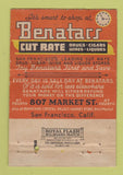 Matchbook Cover - WWII Uncle Sam Benatacs Drug San Francisco WORN 40 Strike