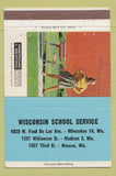 Matchbook Cover - American Seating Desks Madison Wausau WI girlie 40 Strike