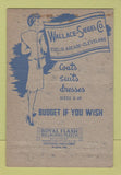 Matchbook Cover - Wallace Siegel Women's Clothes Cleveland OH girlie 40 Strike