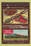 Matchbook Cover - Snuffy's Restaurant Scotch Plains NJ WEAR 40 Strike