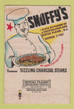 Matchbook Cover - Snuffy's Restaurant Scotch Plains NJ WEAR 40 Strike