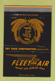 Matchbook Cover - Fleer Air Childrens Shoes Ephrata PA 40 Strike