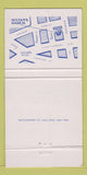 Matchbook Cover - Sultan's Harem London UK England girlie 30 Strike