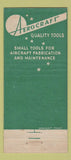 Matchbook Cover - Aircraft Tools Los Angeles CA WEAR 30 Stick