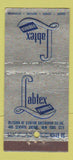 Matchbook Cover - Labtex Fabrics New York City WORN 30 Stick