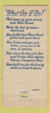 Matchbook Cover - Labtex Fabrics New York City WORN 30 Stick