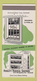 Matchbook Cover - Fidelity Federal Savings Norwood OH SAMPLE 30 Strike