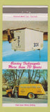 Matchbook Cover - Polar Ice Fuel Indianapolis IN delivery truck 30 Strike