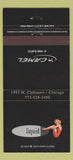 Matchbook Cover - Liquid Chicago IL Camel Cigarettes girlie #1961 30 Strike