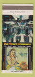Matchbook Cover - Old Mexico Restaurant Houston TX girlie 30 Strike