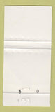 Matchbook Cover - Bernie's Bungalow Callaway FL girlie #1131 WORN 30 Strike