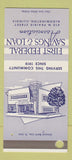 Matchbook Cover - First Federal Savings Loan Bloomington IL SAMPLE 30 Strike