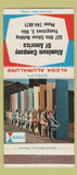 Matchbook Cover - Aluminum Corp of American Youngstown OH girlie 30 Strike