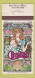 Matchbook Cover - Daphne's Atlanta GA Sheraton girlie #359 30 Strike