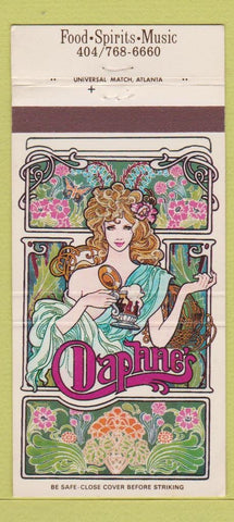 Matchbook Cover - Daphne's Atlanta GA Sheraton girlie #359 30 Strike