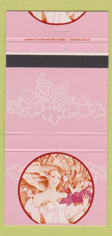 Matchbook Cover - Le Paris Brest Quebec QC girlie 30 Strike