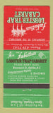 Matchbook Cover - Lobster Trap Cabaret Halifax NS girlie WEAR 30 Strike