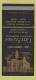 Matchbook Cover - City Savings Loan Queens NYC SAMPLE 30 Strike