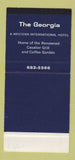 Matchbook Cover - Hotel Georgia Vancouver BC girlie 30 Strike