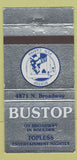 Matchbook Cover - Bustop Strip Club Boulder Colorado girlie #5102 30 Strike