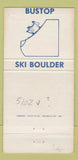 Matchbook Cover - Bustop Strip Club Boulder Colorado girlie #5102 30 Strike