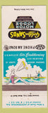 Matchbook Cover - Golden Sands Motor Lodge Jacksonville FL girlie 3174 30 Strike