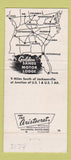 Matchbook Cover - Golden Sands Motor Lodge Jacksonville FL girlie 3174 30 Strike