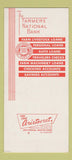 Matchbook Cover - Farmers National Bank Cordell OK SAMPLE 30 Strike