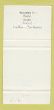 Matchbook Cover - Tudor House girlie Hamilton O?N 30 Strike