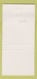 Matchbook Cover - Metropolitan Pizza Atlanta GA girlie Camel 30 Strike