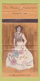 Matchbook Cover - Ten Nineteen Restaurant Atlanta GA girlie 30 Strike