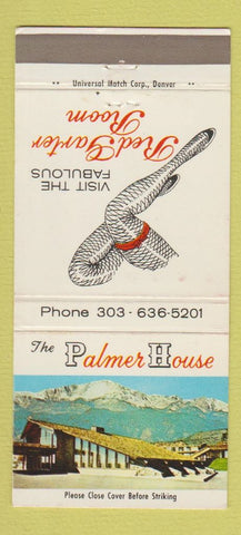 Matchbook Cover - Palmer House Colorado Springs girlie 30 Strike