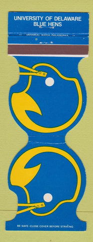 Matchbook Cover - Delaware Blue Hens Schedule Bank Contour