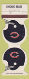 Matchbook Cover - Chicago Bears 1980 Schedule Ettco Wire Ridgewood NY WORN