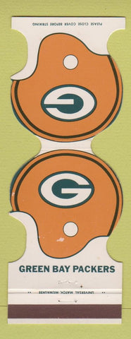 Matchbook Cover - Green Bay Packers 1977 Schedule Stoughton WI Contour